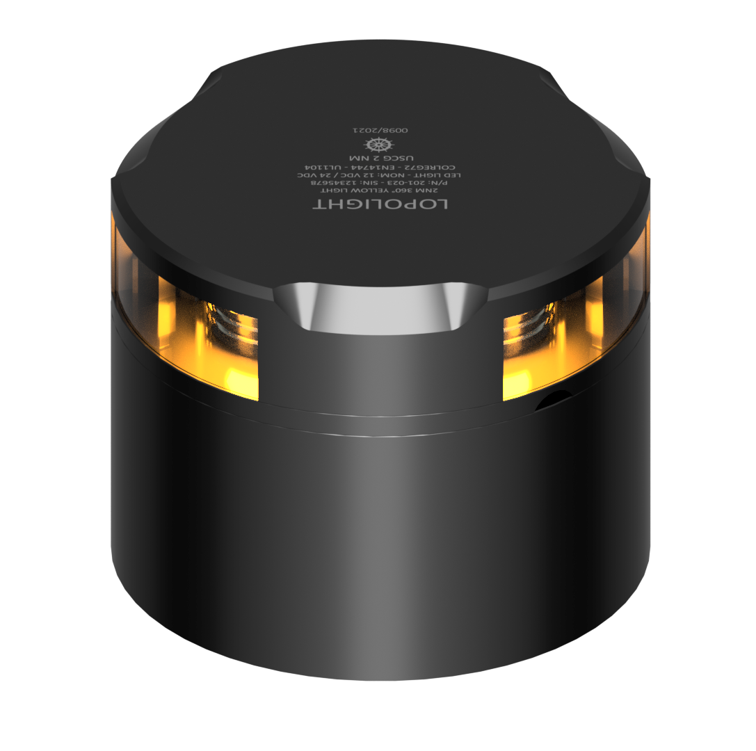 2nm 360° Yellow/Strobe,blk w/Conn & Alu-baseCSCD 2nm 360° Yellow/Strobe,blk w/Conn & Alu-baseCSCD